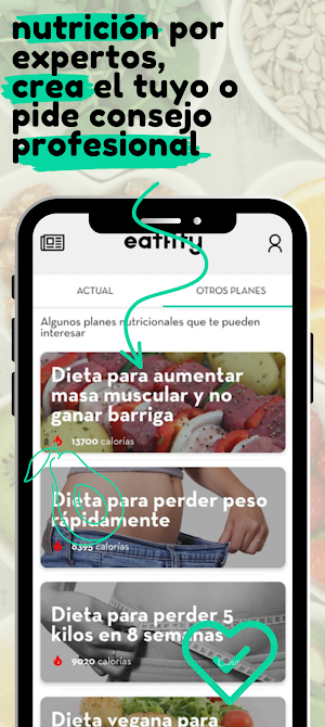 eatfity: fitness y nutrición Screenshot 2