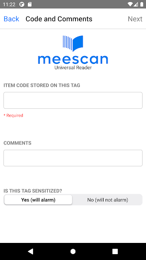Meescan Universal Reader Screenshot 3
