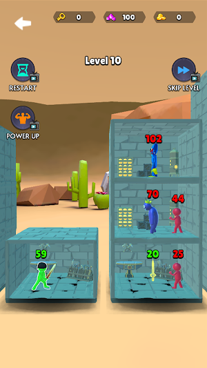Stickman War: Tower Defense Screenshot 2