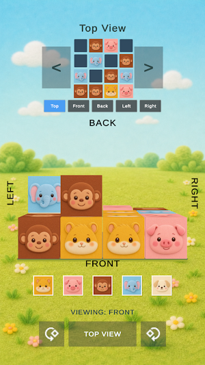 Cube Build Challenge 3D Puzzle Screenshot 1