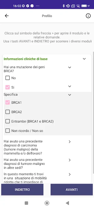 BRCApp Screenshot 3