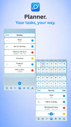 Orbit - Offline Organizer Screenshot 0