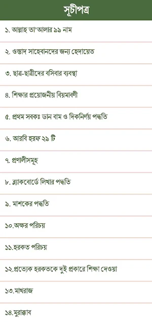 নূরানী পদ্ধতিতে কুরআন শিক্ষা Screenshot 2