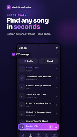 Music Downloader & Mp3 Player Screenshot 2