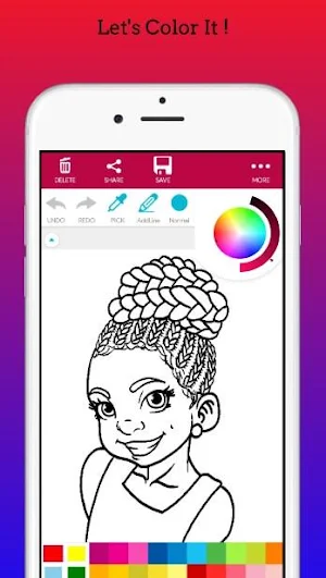 Coloring Black Girls 2020 Screenshot 3