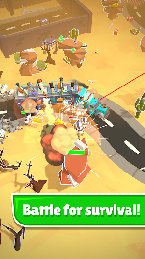 Desert Truck: Rage Road Battle Screenshot 1