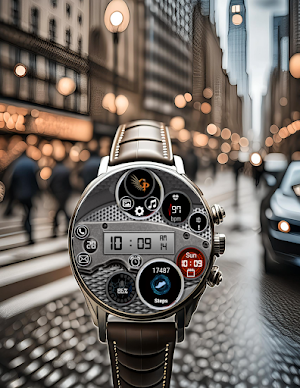 Gunner 01 Wear OS Watch Face Screenshot 3