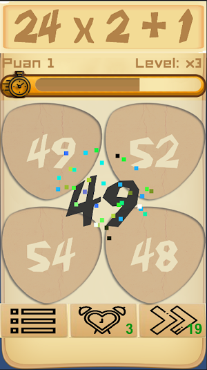 Basic Math  - 4 Operations Game Screenshot 2