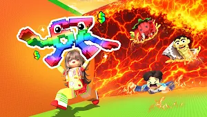 Escape Tsunami: Grab Brainrot Screenshot 0