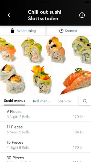 Chill Out Sushi Order Screenshot 1