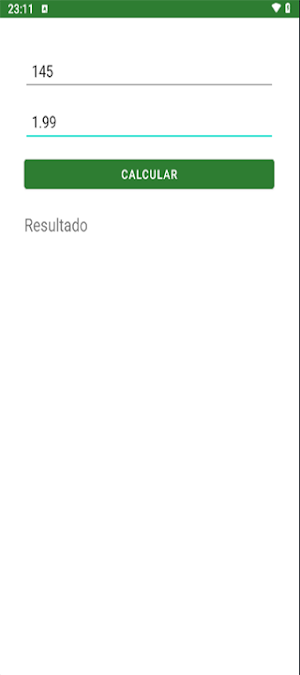 Calculadora de IMC Screenshot 2