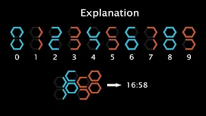 Hexagon - Digital Watch 24h Screenshot 2