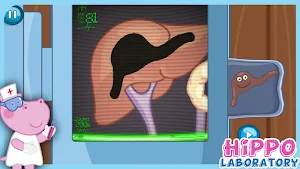 Hippo Doctor: Hospital Laboratory Screenshot 1