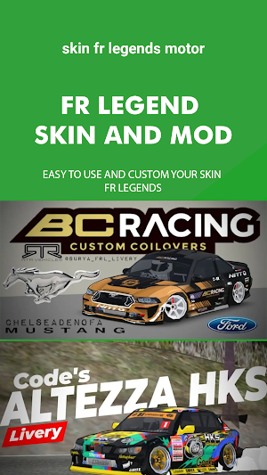 Skin FR Legends Motor Screenshot 2