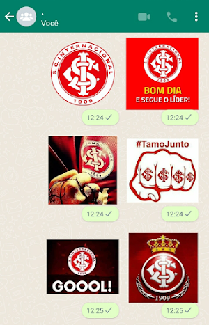 Figurinhas do Internacional Screenshot 2