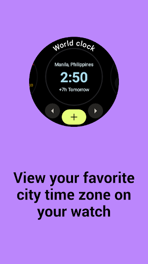 World Clock Tile and App Screenshot 0