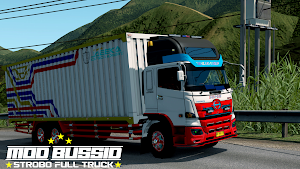 Mod Bussid Strobo Full Truck Screenshot 0