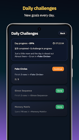 Reaction Time Test: NeuroDash Screenshot 3