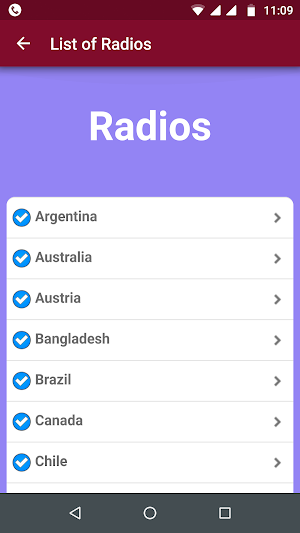 Online Radio Stations - AM FM Radio: RadioApptual Screenshot 1