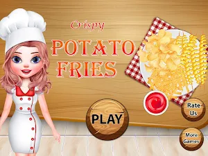 Cooking Potato Fries: Star Chef Restaurant Food Screenshot 0