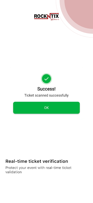 RockNTix Check-in Screenshot 3