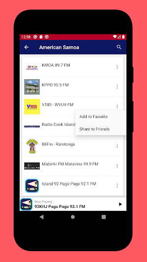 Radio American Samoa: Online FM - Stations Live Screenshot 1