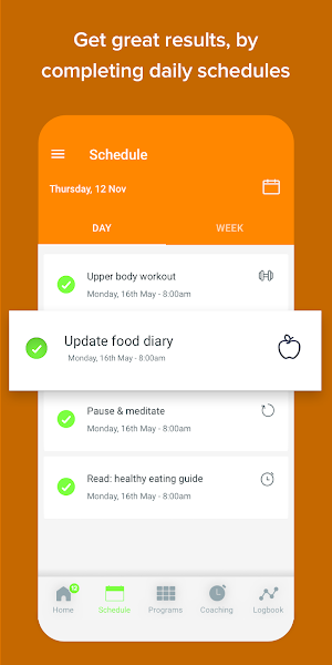 MyCure Fitness Screenshot 2