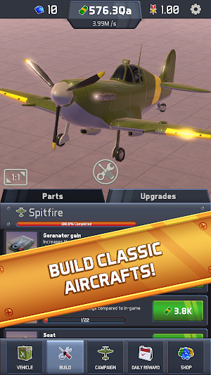 Idle Planes: Air Force Squad Screenshot 0