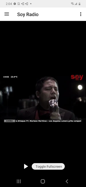 Soy Radio Screenshot 2