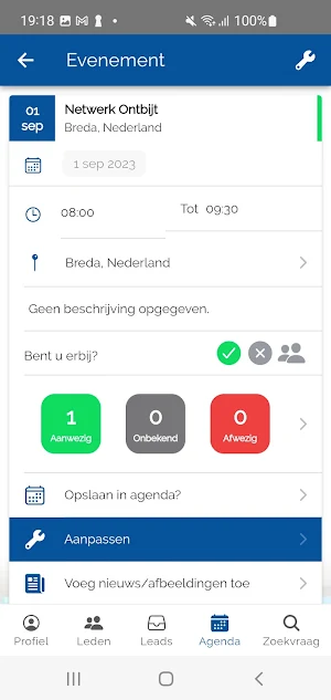 Netwerkclub Breda Screenshot 2