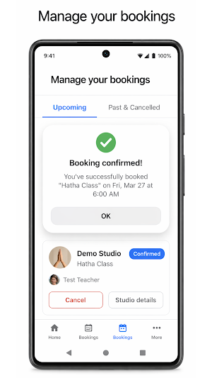 CoreBookings Booking App Screenshot 2