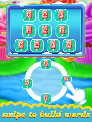 Candy Connect Word : Make Word By Connect Word Screenshot 2