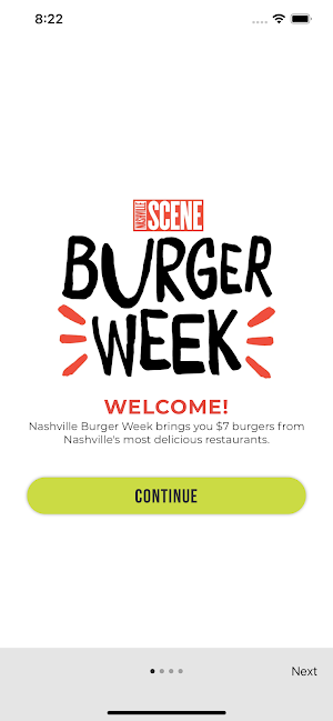 Nashville Burger Week Screenshot 0
