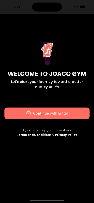 Joaco Gym Screenshot 3