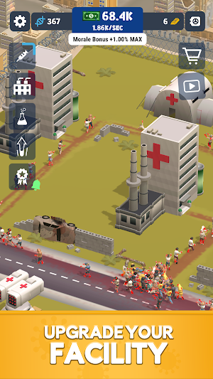 Zombie Corp: Cure the Horde Screenshot 2