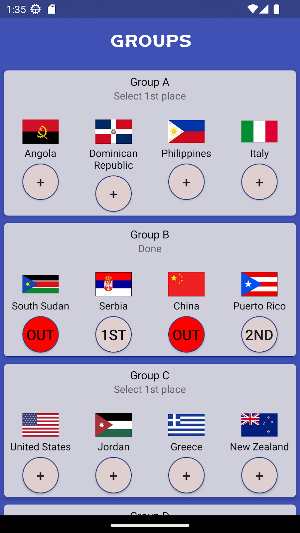 Basketball Cup Predictor 2023 Screenshot 0
