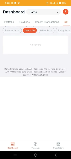 NS Investments Screenshot 2