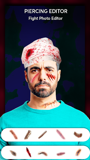 Fight Photo Editor With INJURY Screenshot 2