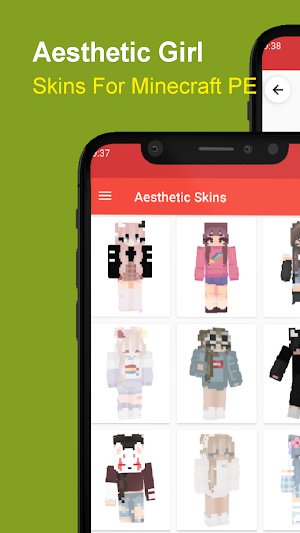 Aesthetic Girl Skins for MCPE Screenshot 2