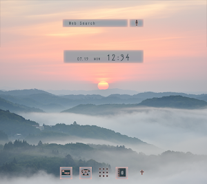 Sea of Clouds Theme +HOME Screenshot 0