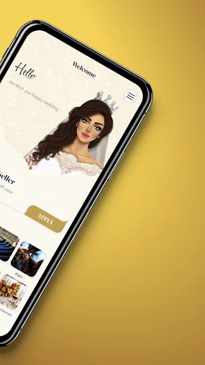 Wahg - تطبيق حجز زفاف Screenshot 1