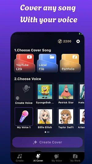 AI Song&AI Music&Cover-SongAI Screenshot 2