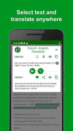 French - English Translator : free & offline Screenshot 0