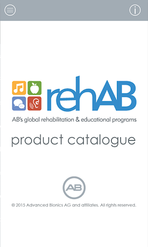 rehAB Catalogue App Screenshot 0