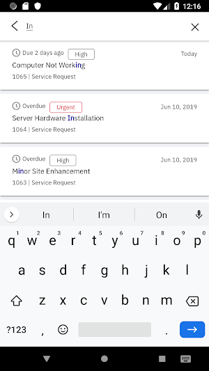 IBM Control Desk Screenshot 2