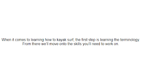 Surf Kayak Guide Screenshot 1