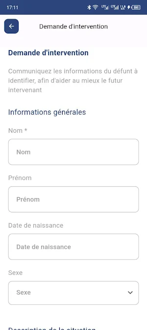 ALERTE DECES Screenshot 2