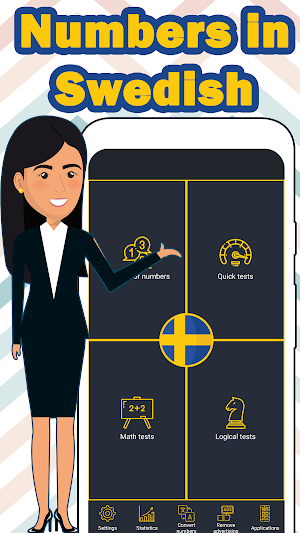 Numbers in Swedish language Screenshot 0