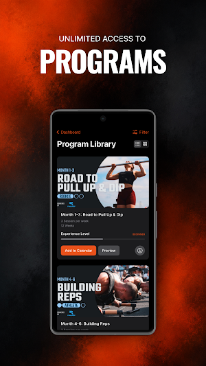 FinalRep Training App Screenshot 2