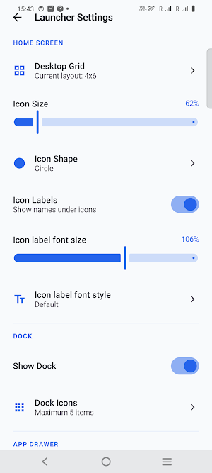Aurora Launcher Screenshot 1